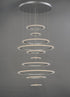 ET2 Saturn II LED Multi Light Pendant Model: E22665-11MS