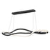 ET2 Serpentine Linear Pendant in Black Finish Model: E30666-BK
