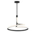 ET2 Serpentine Single Pendant in Black Finish Model: E30664-BK