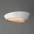 ET2 Slant Flush Mount in White/Gold Finish Model: E51032-WTGLD