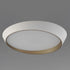 ET2 Slant Flush Mount in White/Gold Finish Model: E51034-WTGLD