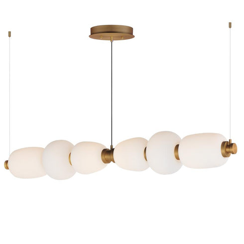 ET2 Soji Linear Pendant in Black / Gold Finish Model: E25168-92BKGLD