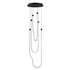 ET2 Solar Powered Soleil Multi Light Pendant in Black Finish Model: E24983-BK