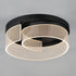 ET2 Sonata Flush Mount in Black Finish Model: E24779-133BK