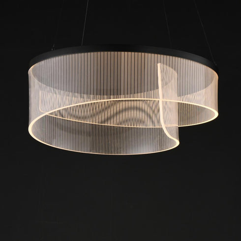 ET2 Sonata Multi Light Pendant in Black Finish Model: E24772-133BK