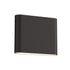 ET2 Spartan Wall Sconce in Architectural Bronze Finish Model: E23234-ABZ