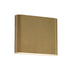 ET2 Spartan Wall Sconce in Natural Aged Brass Finish Model: E23233-NAB