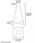 ET2 Stealth Single Pendant Model: E30574-BK