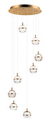 ET2 Swank Multi Light Pendant Model: E24598-93PC