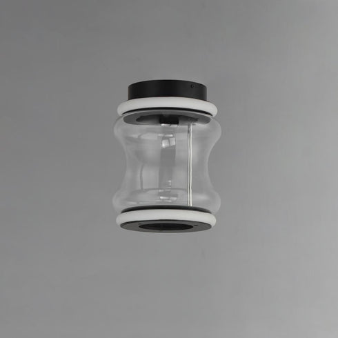ET2 Syndicate Flush Mount in Black Finish Model: E21380-18BK