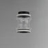ET2 Syndicate Flush Mount in Black Finish Model: E21380-18BK