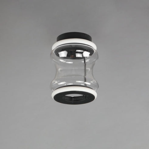 ET2 Syndicate Flush Mount in Black Finish Model: E21380-18BK