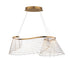 ET2 Tartan Linear Pendant in Brushed Champagne Finish Model: E24814-82BCN