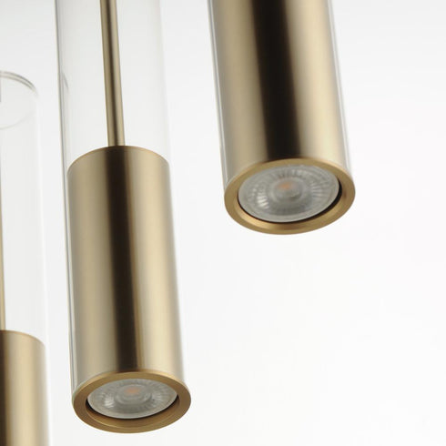 ET2 Torch Linear Pendant in Satin Brass Finish Model: E11004-24SBR