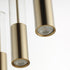 ET2 Torch Linear Pendant in Satin Brass Finish Model: E11004-24SBR