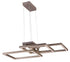 ET2 Traverse LED Entry Foyer Pendant in Champagne Finish Model: E21515-CHP