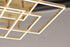 ET2 Traverse LED Entry Foyer Pendant in Champagne Finish Model: E21515-CHP