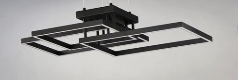 ET2 Traverse LED Multi Light Pendant Model: E21515-BK