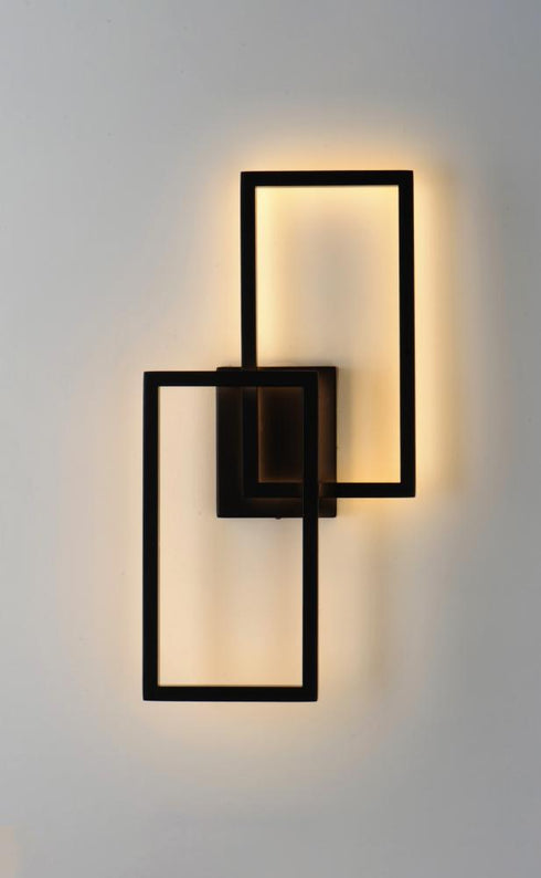 ET2 Traverse LED Outdoor Wall Mount Model: E21511-BK