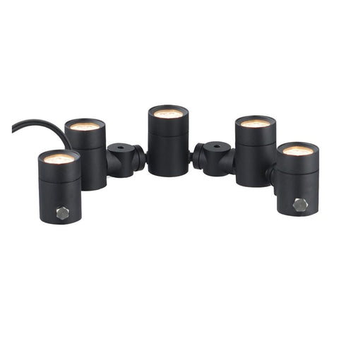 ET2 Tree Hugger Outdoor Pathway Light in Black Finish Model: E42315-BK