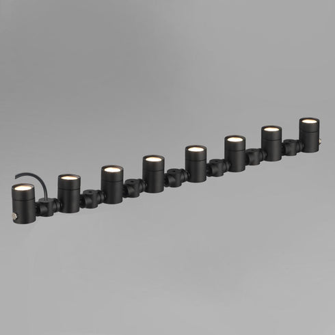 ET2 Tree Hugger Outdoor Pathway Light in Black Finish Model: E42318-BK
