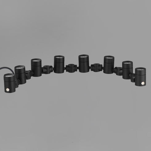 ET2 Tree Hugger Outdoor Pathway Light in Black Finish Model: E42318-BK