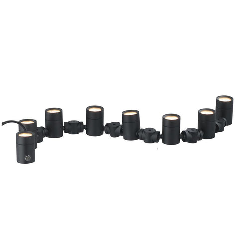 ET2 Tree Hugger Outdoor Pathway Light in Black Finish Model: E42318-BK