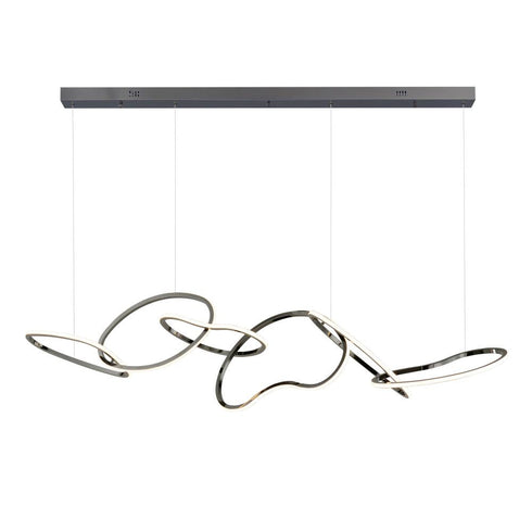 ET2 Unity Linear Pendant in Black Chrome Finish Model: E24618-BC