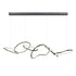 ET2 Unity Linear Pendant in Black Chrome Finish Model: E24618-BC