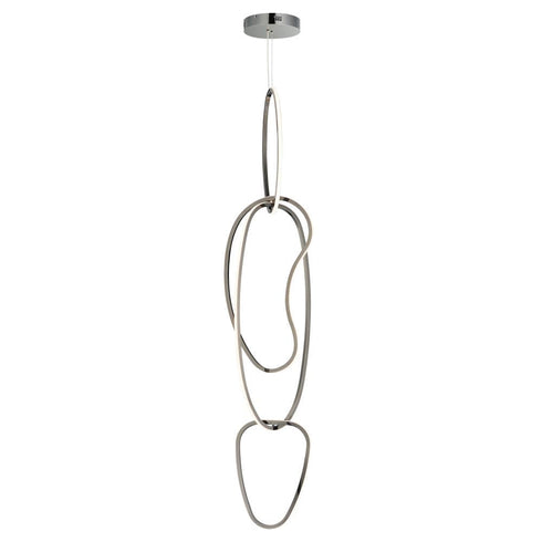 ET2 Unity Multi Light Pendant in Black Chrome Finish Model: E24617-BC