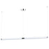 ET2 Vanish Linear Pendant in Brushed Aluminum Finish Model: E24837-75AL