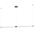 ET2 Vanish Linear Pendant in Brushed Aluminum Finish Model: E24837-75AL