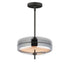ET2 Voto Multi Light Pendant in Gunmetal Finish Model: E24662-138GM