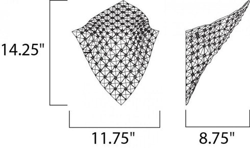 ET2 Wave Wall Sconce Model: E24270-20PC