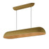 ET2 Wimbledon Linear Pendant in Dark Gray Finish Model: E34616-DG