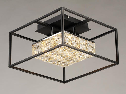 ET2 Zephyr Flush Mount Model: E23300-20BK