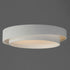 ET2 Ziggurat Flush Mount in White Finish Model: E51044-WT