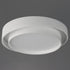 ET2 Ziggurat Flush Mount in White Finish Model: E51044-WT