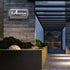 Eurofase 3 Light HALPERNOUTDRLED SIGNSMLMAR in Aluminum Finish Model: 31435-017
