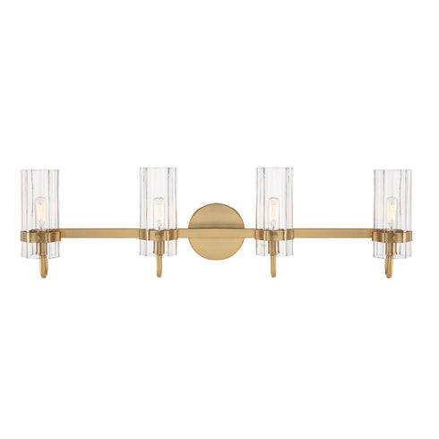Eurofase Brook 3 Light Vanity In Brass Model: 45463-013