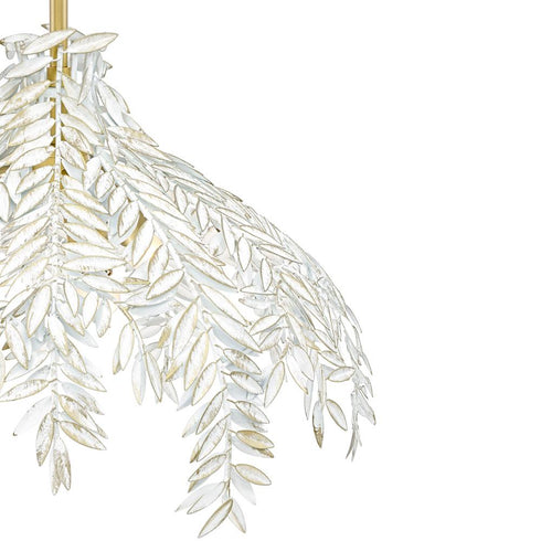 Eurofase Jalore 3 Light Pendant in Distressed White Model: 46434-029
