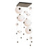 Hubbardton Forge Abacus 10 Light Square LED Pendant Model: 139051-LED-STND-20-GG0694
