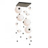 Hubbardton Forge Abacus 10 Light Square LED Pendant Model: 139051-LED-STND-20-GG0694