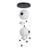 Hubbardton Forge Abacus 4 Light Round LED Pendant Model: 139052-LED-STND-05-YL0694