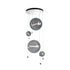 Hubbardton Forge Abacus 4 Light Round LED Pendant Model: 139052-LED-STND-05-YL0694