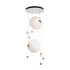 Hubbardton Forge Abacus 4 Light Round LED Pendant Model: 139052-LED-STND-05-YL0694