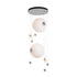 Hubbardton Forge Abacus 4 Light Round LED Pendant Model: 139052-LED-STND-05-YL0694