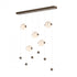 Hubbardton Forge Abacus 5 Light LED Pendant Model: 139050-LED-STND-10-YL0668