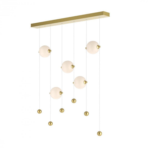 Hubbardton Forge Abacus 5 Light LED Pendant Model: 139050-LED-STND-10-YL0668