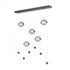 Hubbardton Forge Abacus 5 Light LED Pendant Model: 139050-LED-STND-10-YL0668